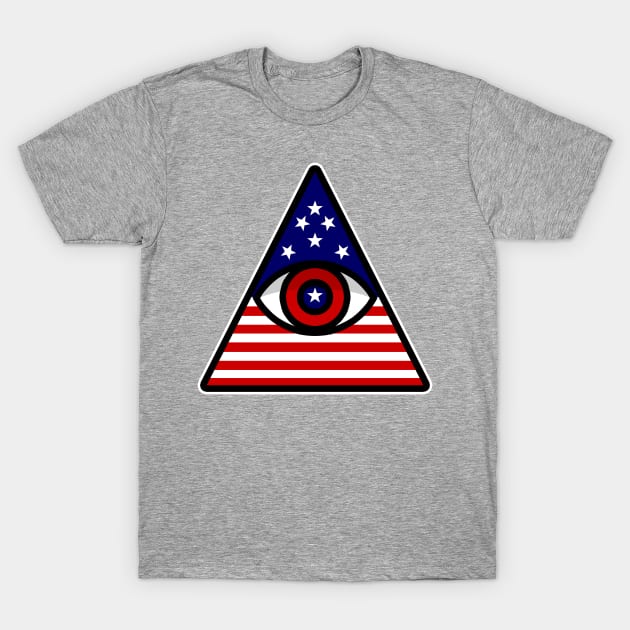 American Pyramid T-Shirt by Marthin